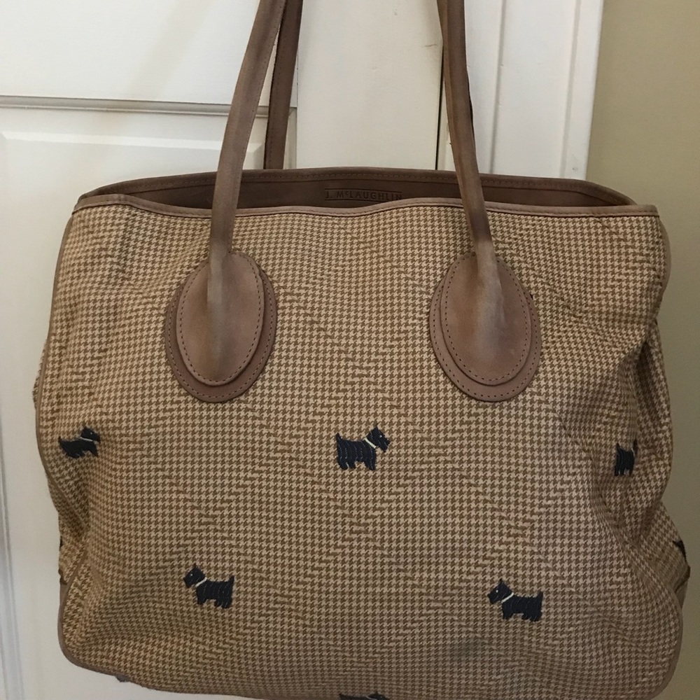 J. McLoughlin Wool Totebag